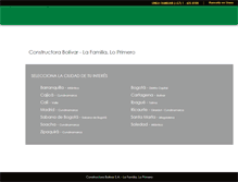 Tablet Screenshot of constructorabolivarbog.com